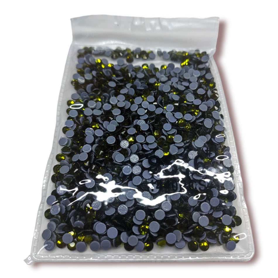Уцінка! Стрази гарячої фіксації DMC ss12 (3mm) 1440 шт. Оливковий