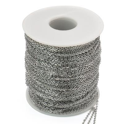 Ланцюг паяний 1,5х2 мм Платина 1 metr