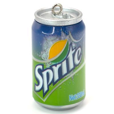 Підвіска, брелок у вигляді банки Sprite, розмір 45х23мм, 1шт.