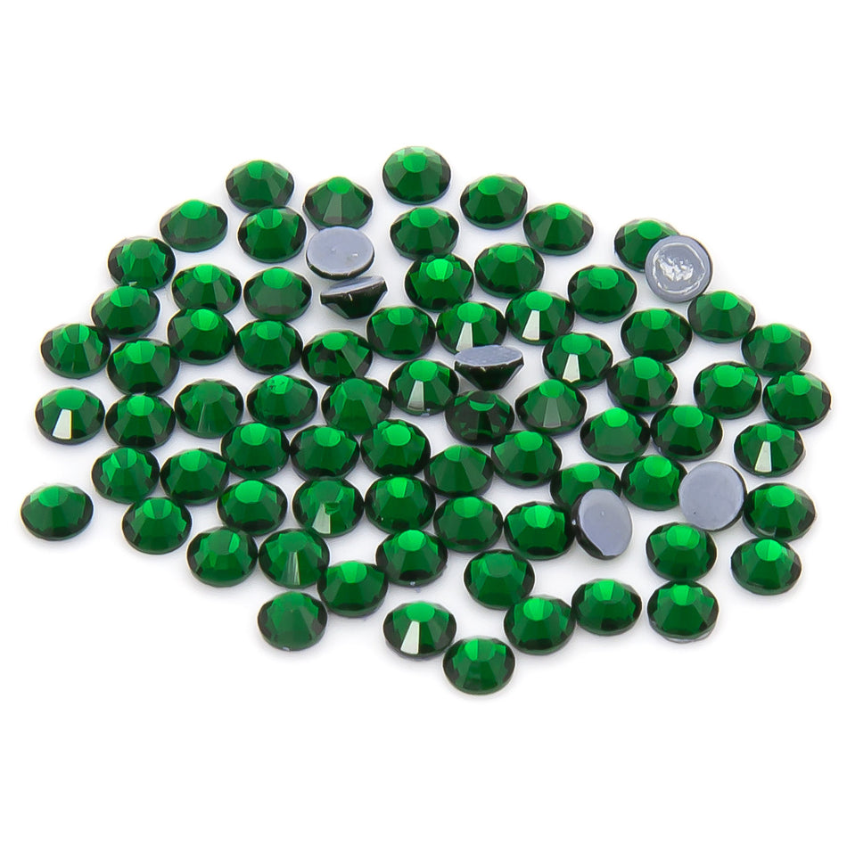 Стрази гарячої фіксації DMC ss10 (2,8 mm) 1440 шт. Зелений
