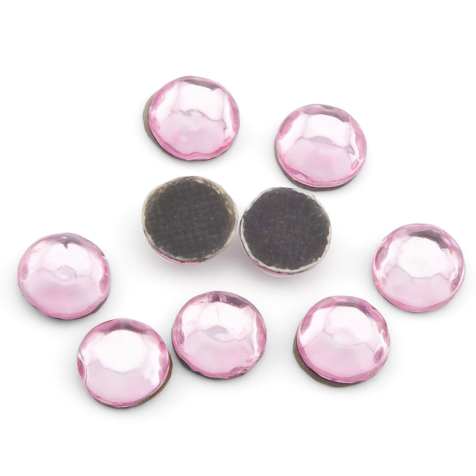 Cтрази клейові Акрил ss20 (4,8-5,0mm) гаряча фіксація 50 г Рожевий