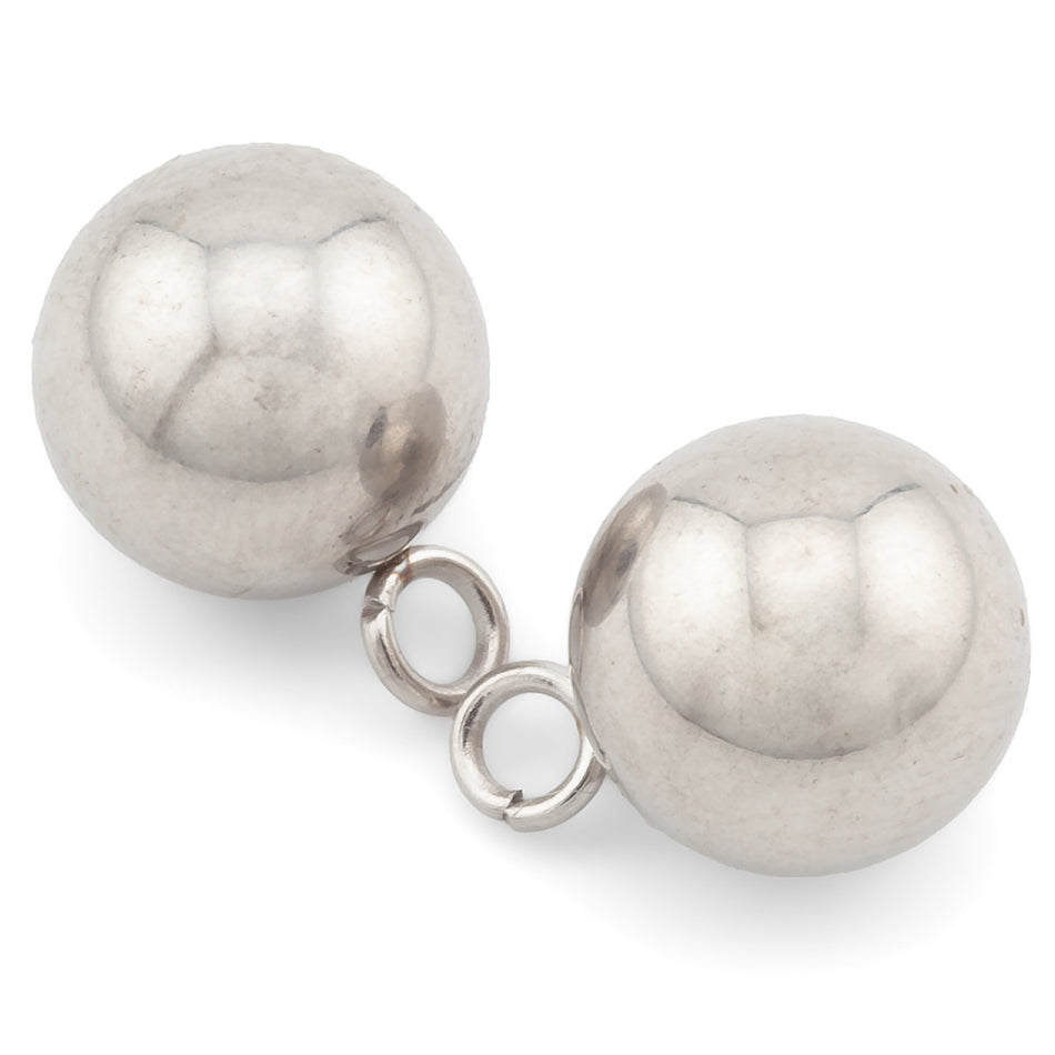 Підвіска Кулька нержавіюча сталь 10 шт. 8 mm Platina