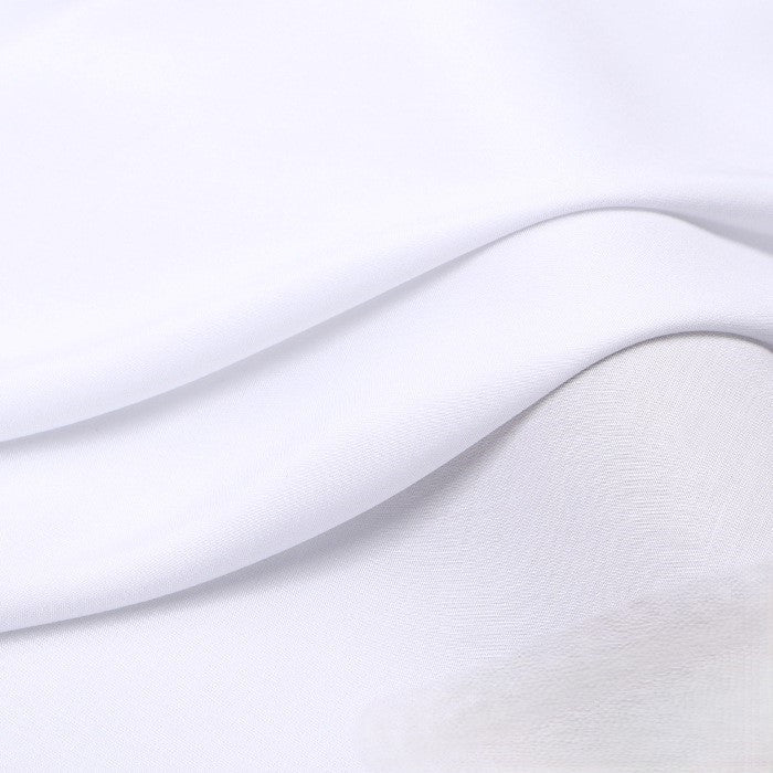 Тканина 100% віскоза LuxFabric 160 г/м² 1,6 м 1 м Білий