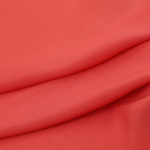 Тканина 100% віскоза LuxFabric 160 г/м² 1,6 м 1 м Кораловий