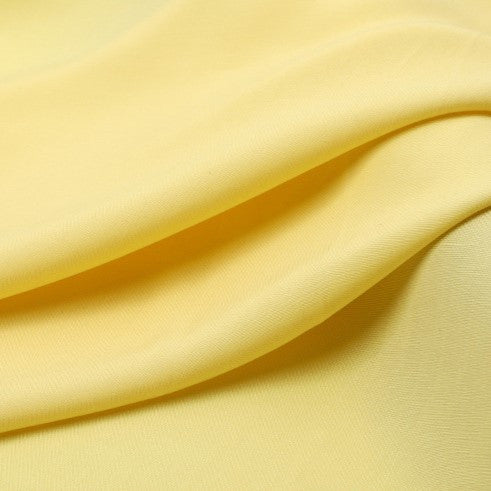 Тканина 100% віскоза LuxFabric 160 г/м² 1,6 м 1 м Жовтий світлий