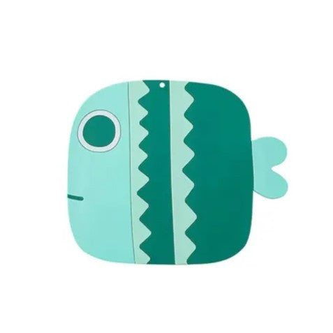 Костер підставка під гаряче Fish 11,5х9 см 1 шт. Зелений