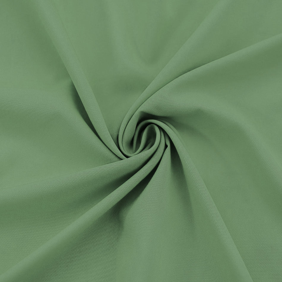 Tkanina szyfonowa LuxFabric 110 г/m² 1,50 m 1 m Оливковий