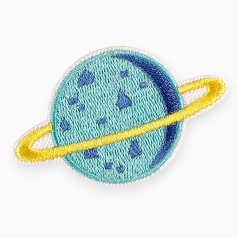 Термоаплікація Planeta Uran вишита 4,1х6,5 cm 1 шт. Blakitnyz