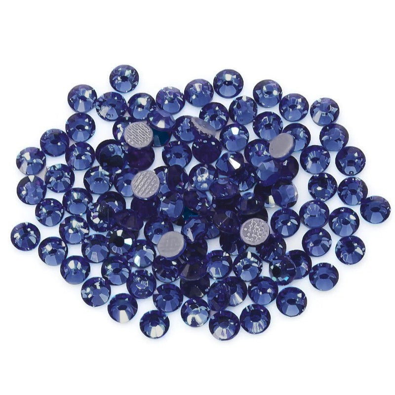 Стрази гарячої фіксації DMC ss6 (2,0-2,1 mm) 1440 шт. Синій темний